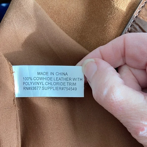 a.n.a Large Tan and Brown Suede Leather Shoulder Bag - Picture 6 of 10